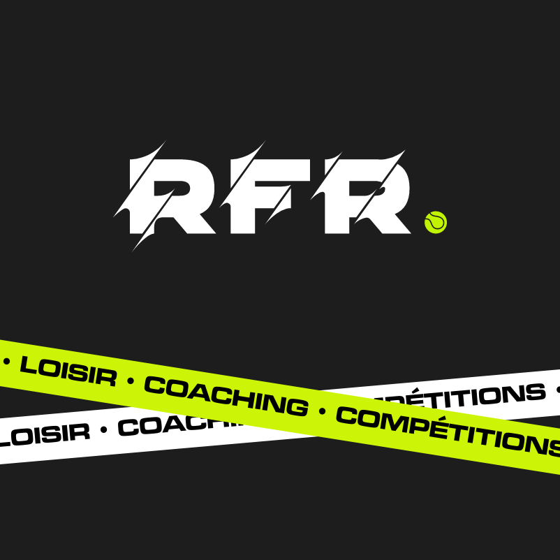 création logo et identité visuelle pour le club de tennis rfr