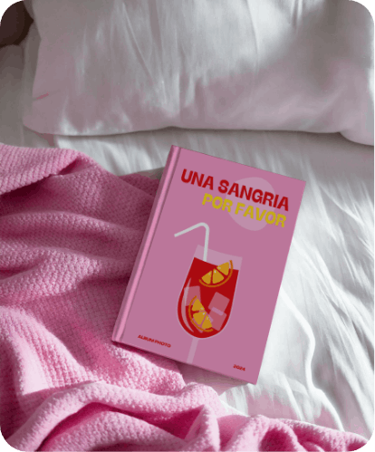 template-album-photo-una-sangria-photo-vacance-canva-gratuit-espagne